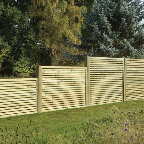 Slatted Fence Panel