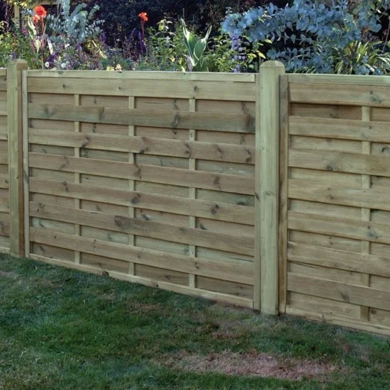 Square Horizontal Fence Panel