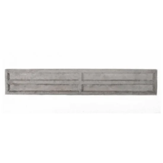 Recessed 12" Gravel Board