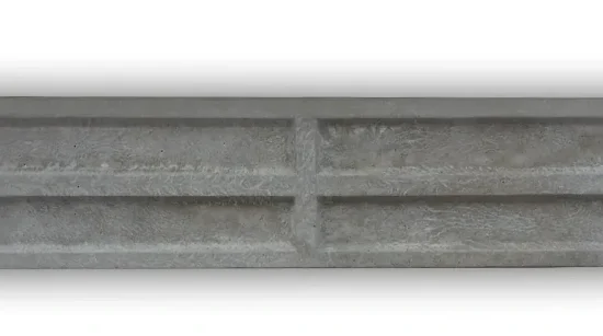 Concrete 12 inch recessed gravel board