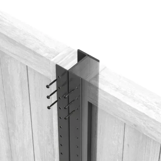 DuraPost Classic Fence Post - Powder Coated