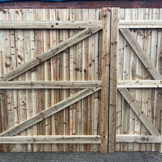 Bespoke Feather Edge Gates
