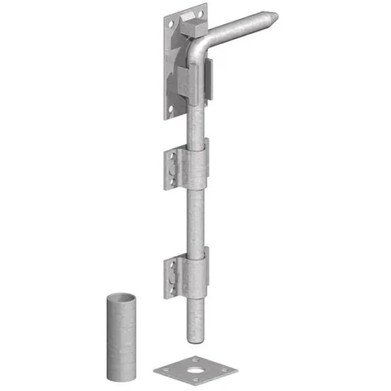 GateMate - Galvanised Garage Door Bolt