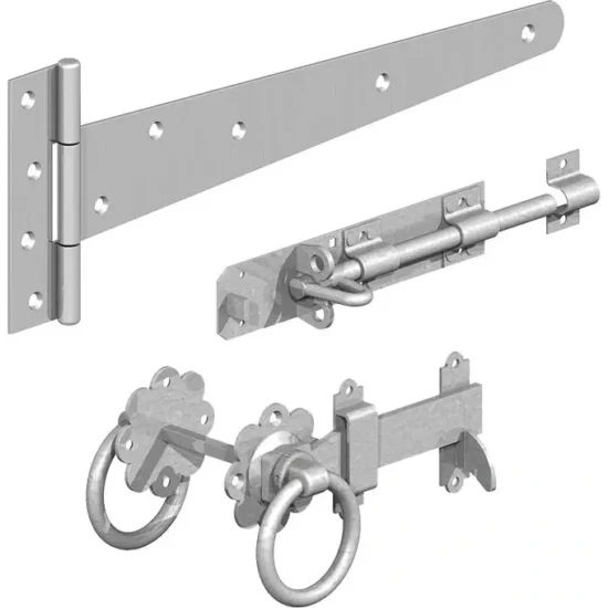 GateMate - Galvanised Ring Handle Kit