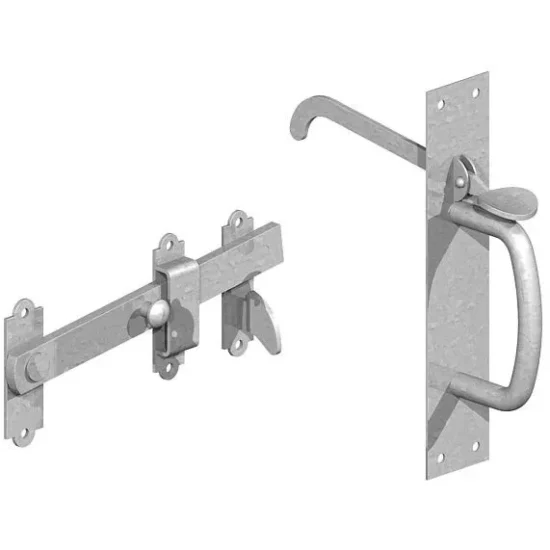 GateMate - Galvanised Suffolk Latch