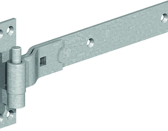 Galvanised Cranked Band & Hook Hinges