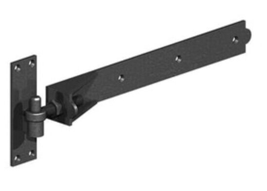 Black Adjustable Band & Hook Hinges