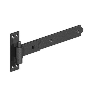 Black Straight Band & Hook Hinges